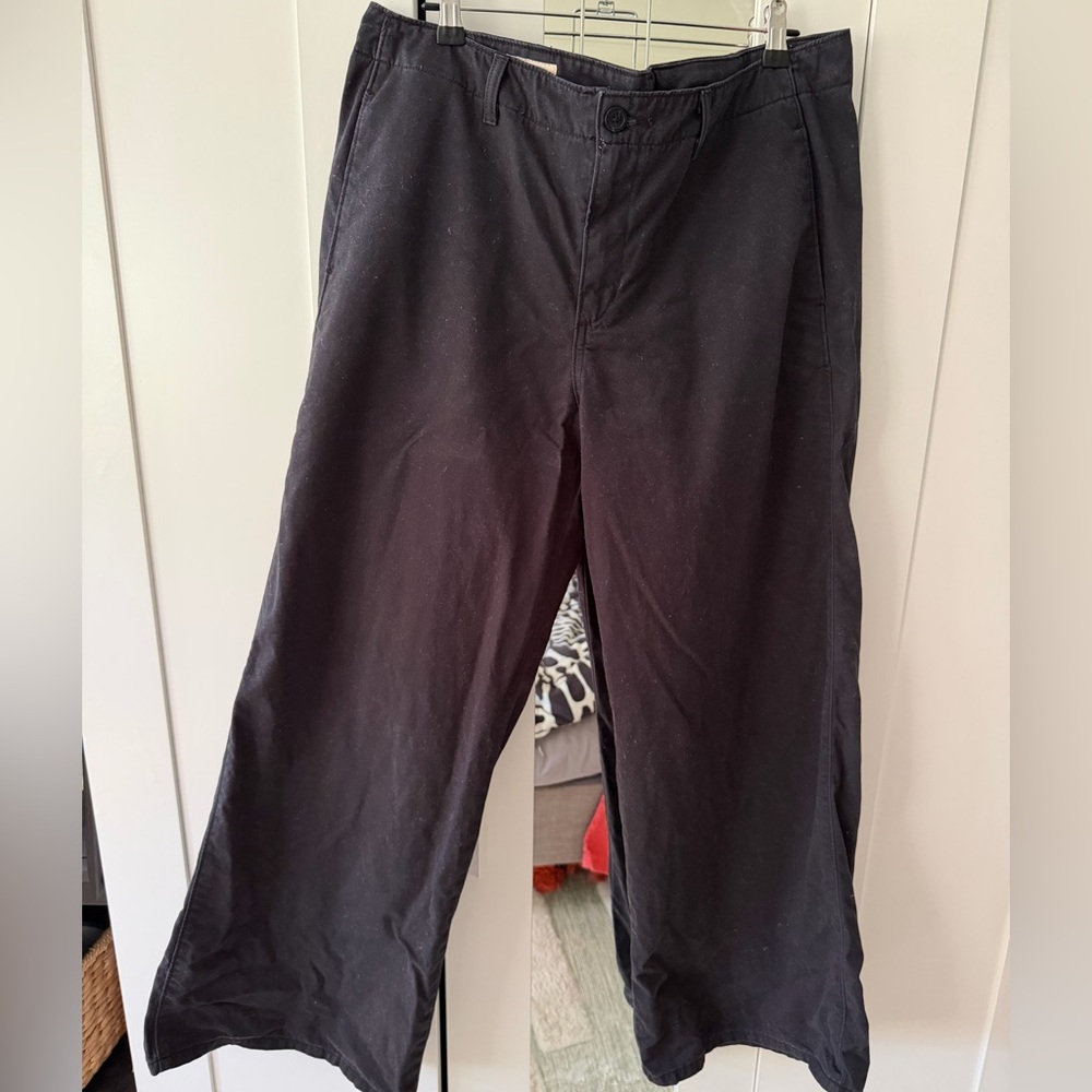 Women’s Black Chino Wide Leg Levi’s